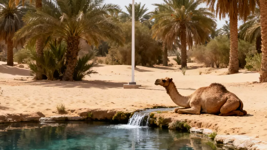 Ägyptens Wasserkrise spitzt sich zu - Bild: DesertGreener über pressetext.de
