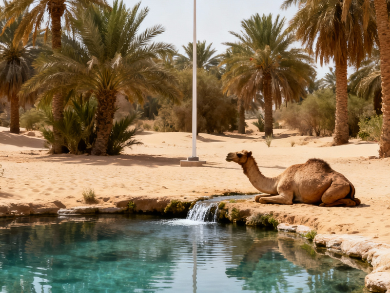 Ägyptens Wasserkrise spitzt sich zu - Foto: DesertGreener über pressetext.de