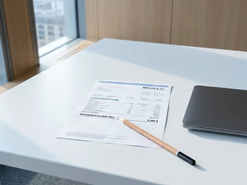 Lohnsteuer 2026: Neue Vorsorgepauschale trifft Millionen Gehaltskonten - Foto: über boerse-global.de