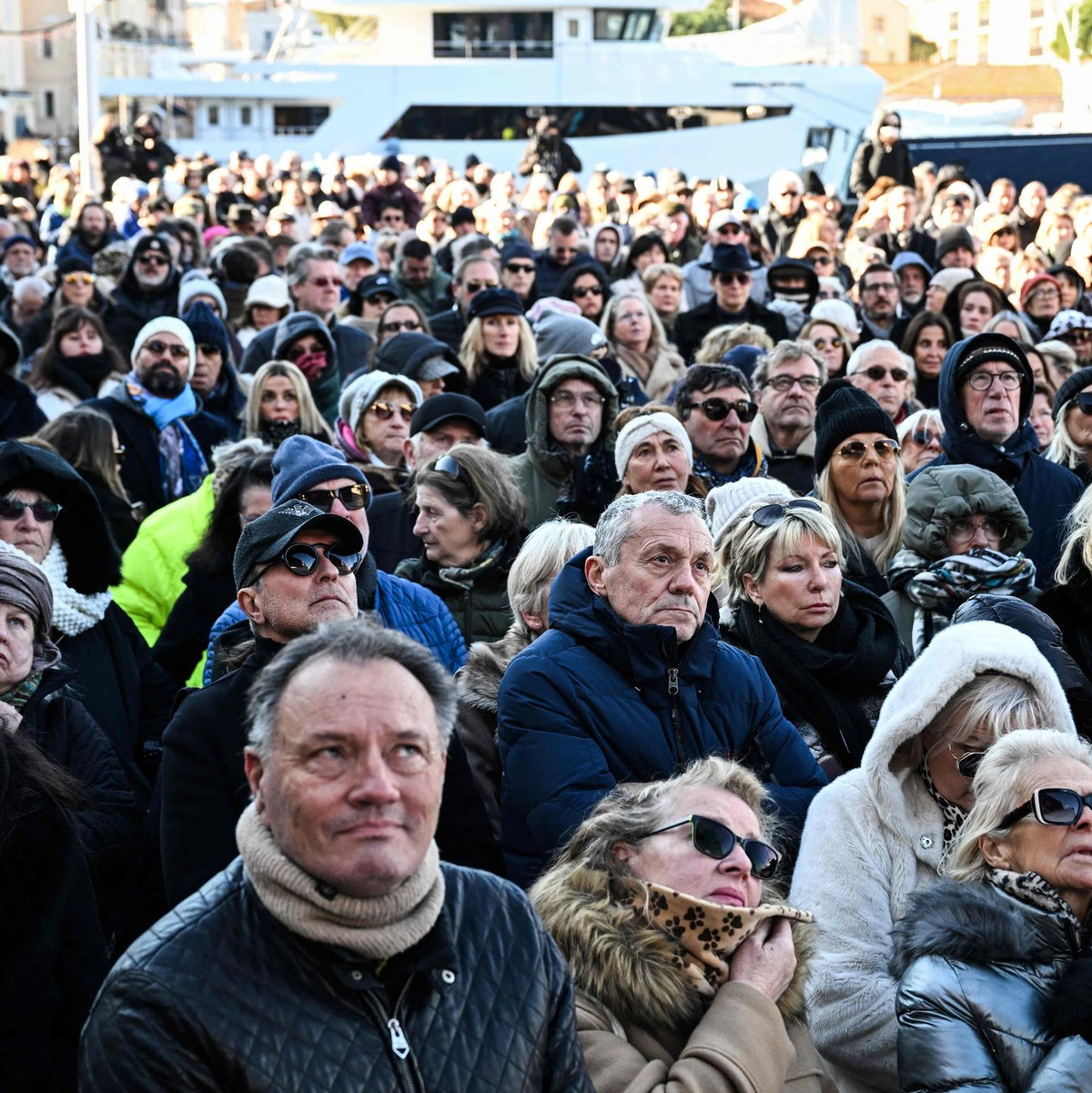 Die Messe wurde in Saint-Tropez live übertragen. - Foto: Miguel Medina/AFP/dpa