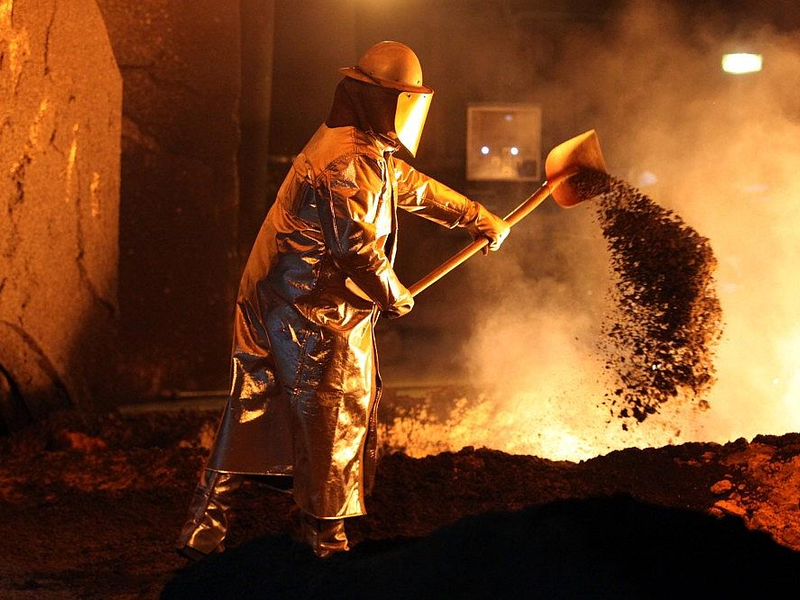 Stahlproduktion (Archiv) - Foto: via dts Nachrichtenagentur