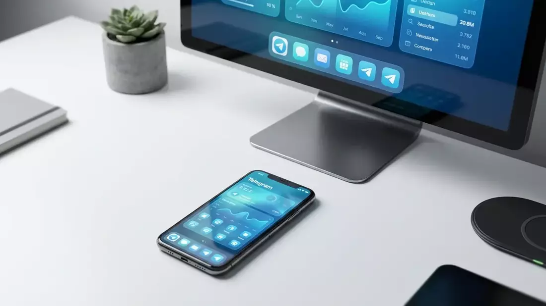 Telegram startet 2026 mit KI-Zusammenfassungen und neuem Design - Bild: über boerse-global.de