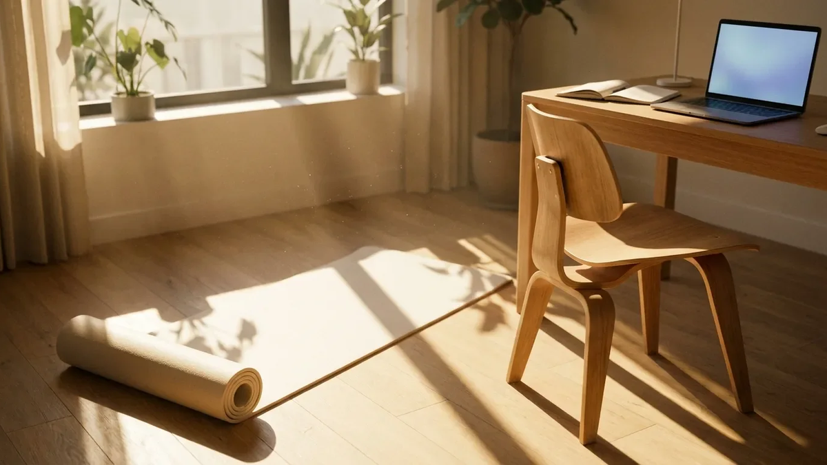 Sitzender Sonnengruß erobert die Büros 2026 - Foto: über boerse-global.de