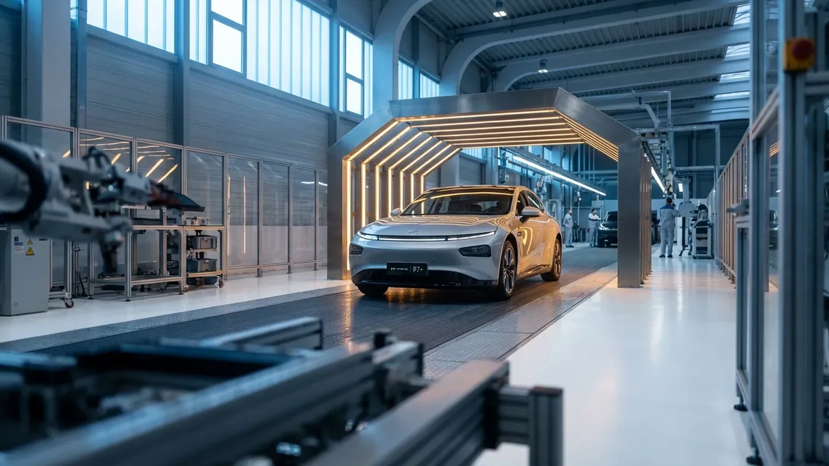 XPENG startet P7+ Produktion in Österreich vor Europa-Launch - Foto: über boerse-global.de