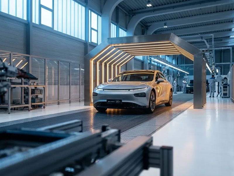 XPENG startet P7+ Produktion in Österreich vor Europa-Launch - Foto: über boerse-global.de