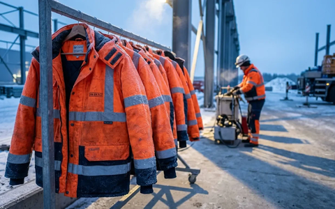 Arbeitsschutz: Bei Frost unter -5 Grad greift die Pflicht zur Kälteschutzkleidung - Foto: über boerse-global.de Arbeitsschutz: Bei Frost unter -5 Grad greift die Pflicht zur Kälteschutzkleidung - Foto: über boerse-global.de
