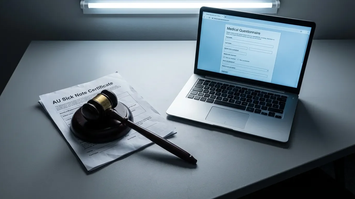 Internet-Krankenschein: Fristlose Kündigung nach Gerichtsurteil - Foto: über boerse-global.de