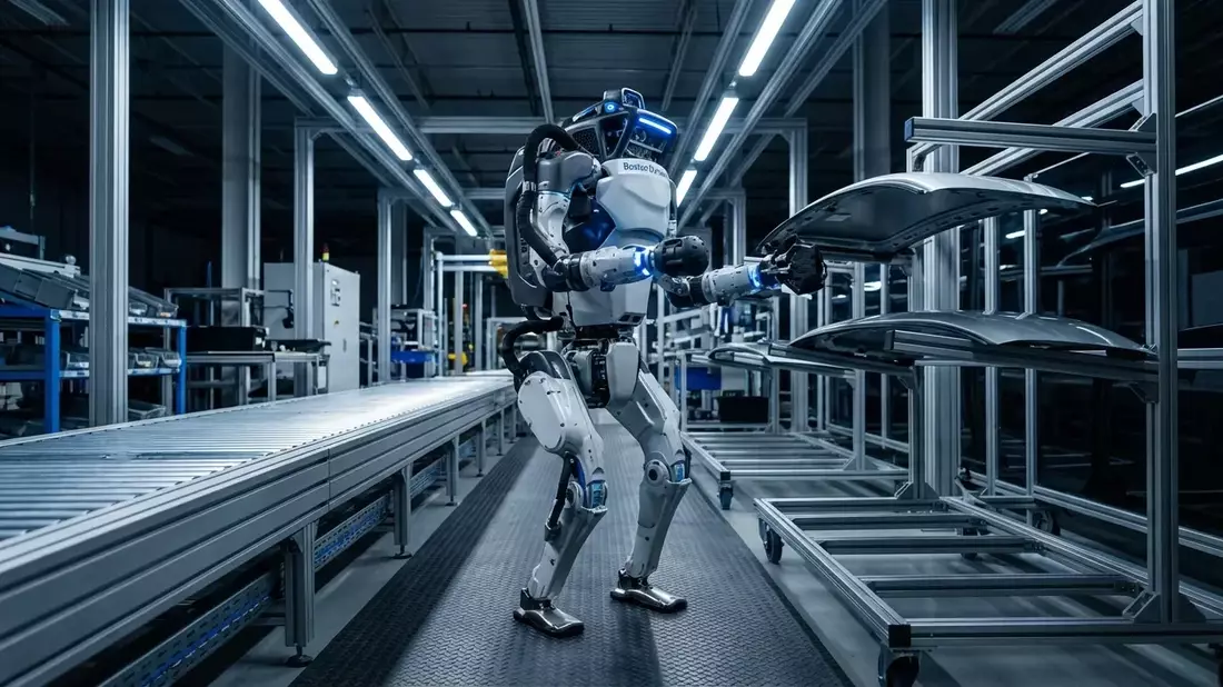 Atlas-Roboter: Vom Show-Akrobaten zum Fabrikarbeiter - Bild: über boerse-global.de