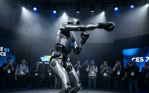 Unitree G1: Boxender Roboter begeistert auf der CES - Foto: über boerse-global.de