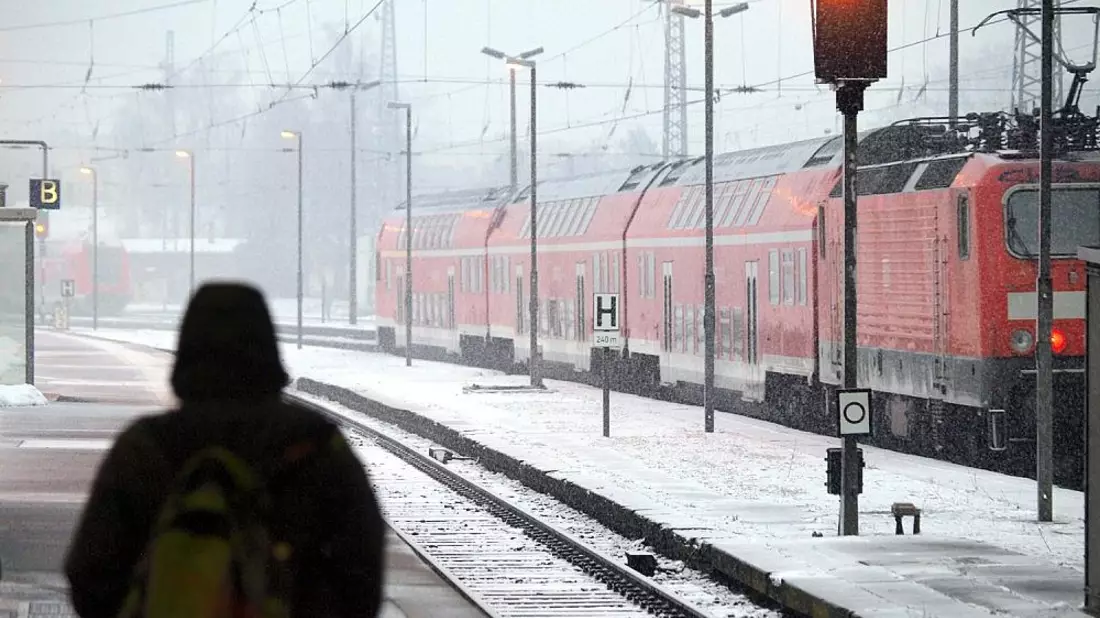 Winter bei der Deutschen Bahn (Archiv) - Bild: via dts Nachrichtenagentur