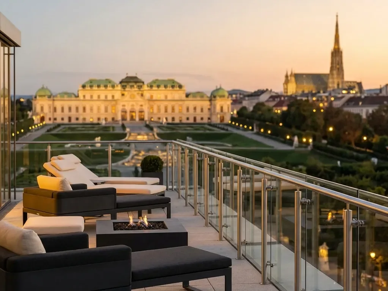 Winegg lanciert Luxus-Dachgeschosse am Wiener Belvedere - Foto: über boerse-global.de