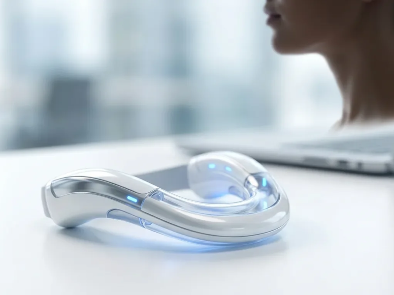 Kiefer-Tracker bekämpfen Tech-Neck und Nackenschmerzen - Foto: über boerse-global.de