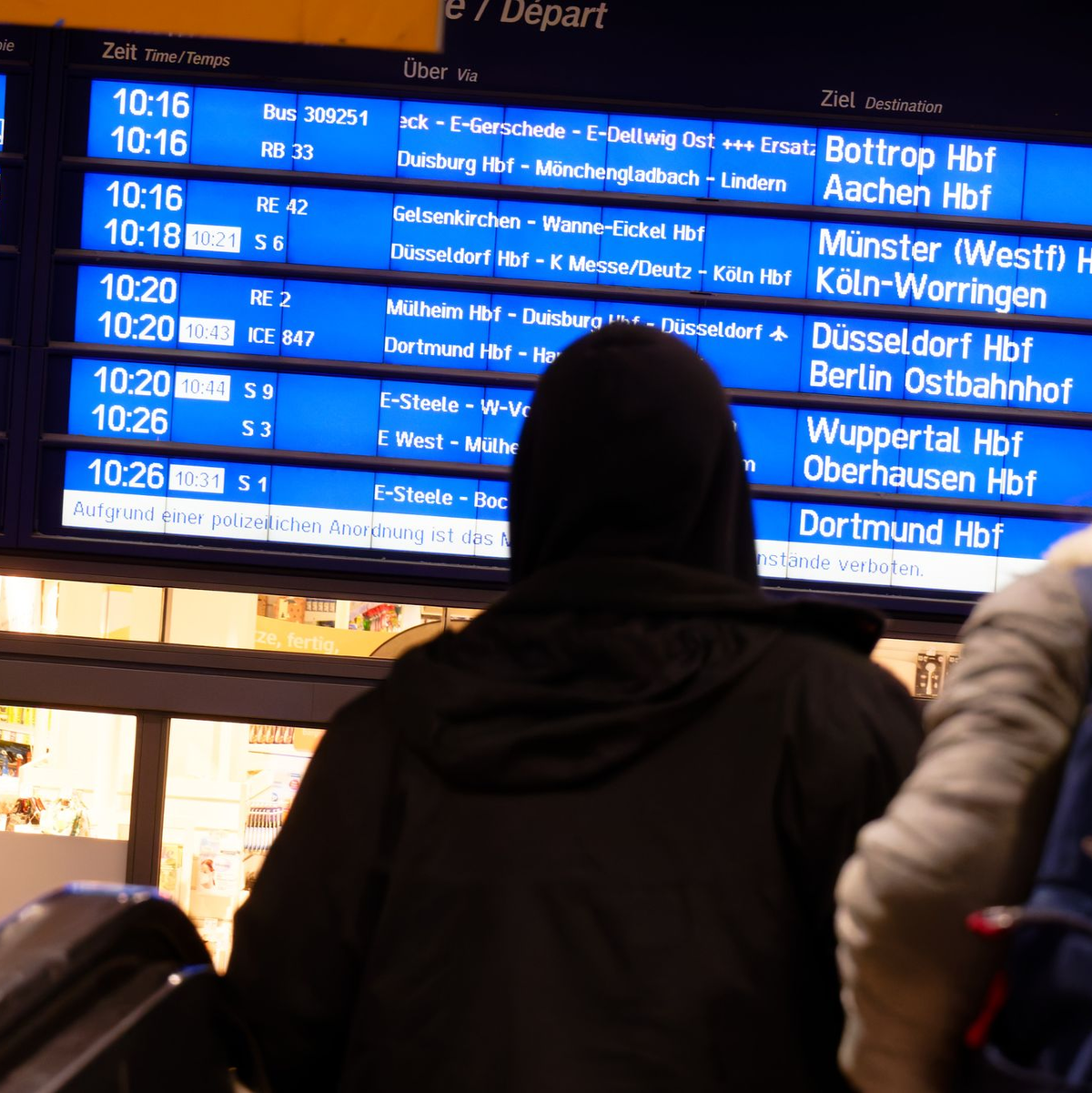 Das letzte Quartal 2025 war das unpünktlichste des ganzen Jahres. (Archivbild) - Foto: Henning Kaiser/dpa