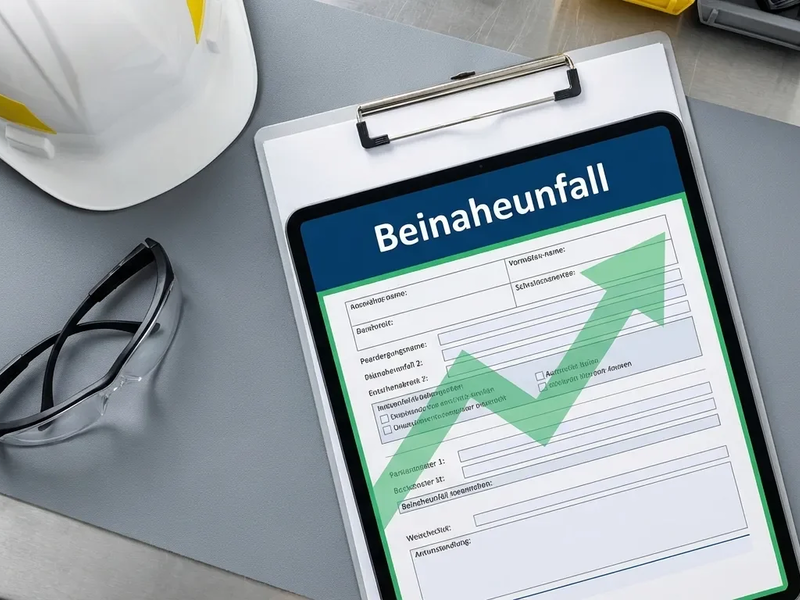 Beinaheunfälle werden zum Schlüssel für moderne Arbeitssicherheit - Foto: über boerse-global.de