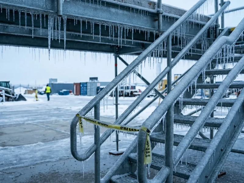 Eis-Krise stellt Arbeitsschutz auf die Probe - Foto: über boerse-global.de