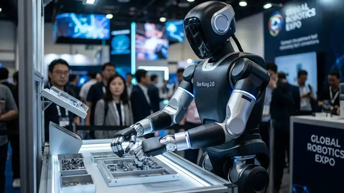 X-Humanoid stellt mit Tien Kung 2.0 die Fabrik der Zukunft vor - Bild: über boerse-global.de