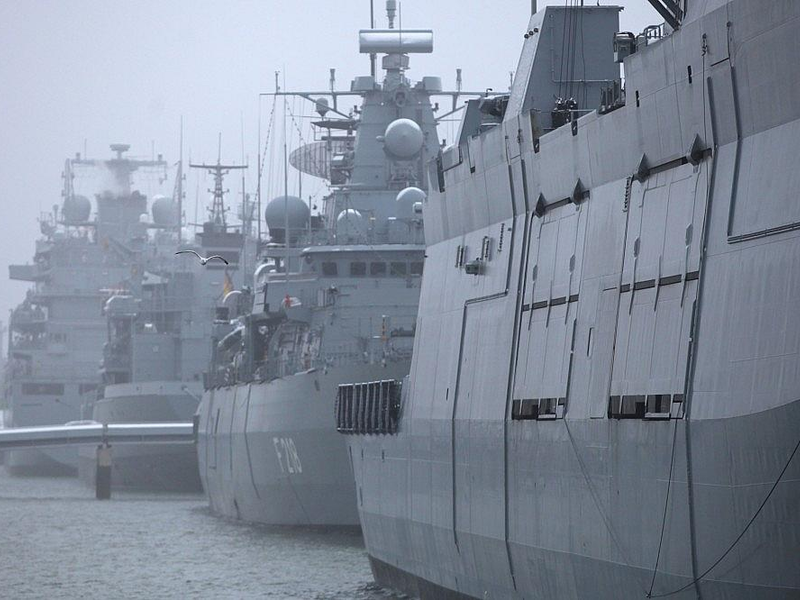 Deutsche Kriegsschiffe (Archiv) - Foto: via dts Nachrichtenagentur