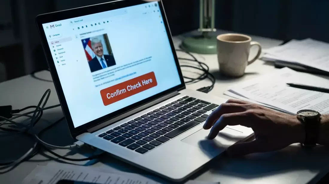 Tarif-Rabatt-Betrug: Wie Kriminelle mit Trump-Versprechen Kasse machen - Bild: über boerse-global.de