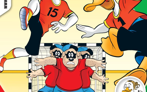 Handball-Comics mit Juri Knorr und Andraes Wolff im Micky Maus Magazin! - Foto: presseportal.de