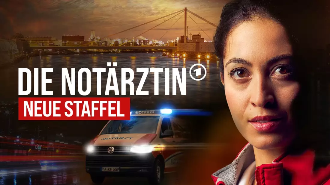 Zwischen Adrenalin und Emotion: Die zweite Staffel von Die Notärztin mit Sabrina Amali startet am 24. Februar im Ersten und bereits am 17. Februar in der ARD Mediathek - Bild: presseportal.de