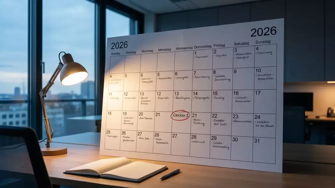 2026 wird zum Marathon-Jahr mit 253 Arbeitstagen - Bild: über boerse-global.de