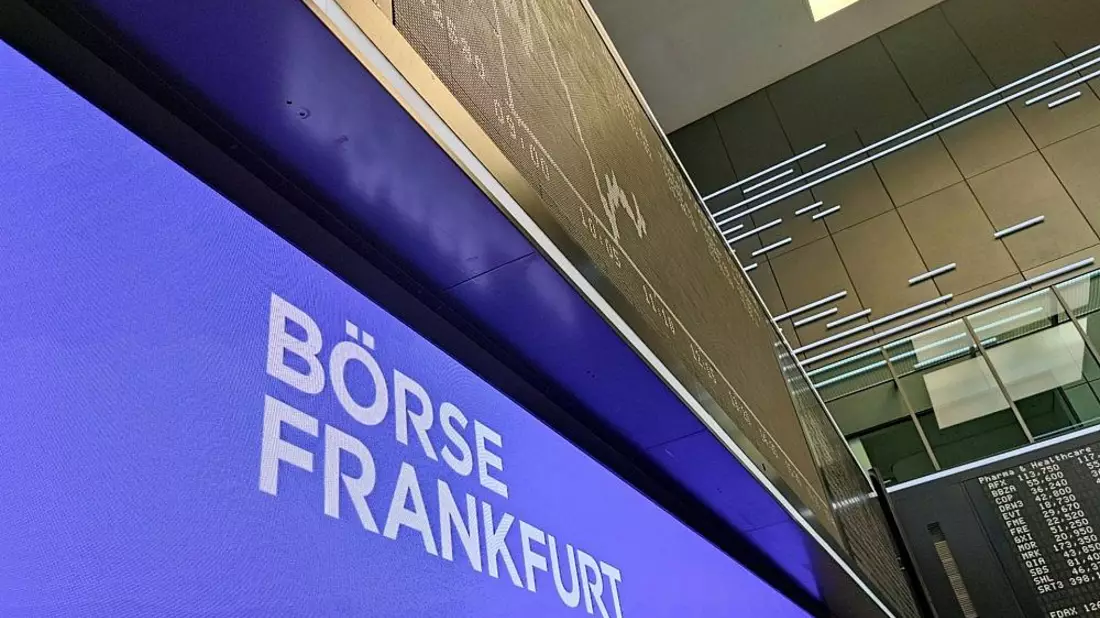 Anzeigetafel in der Frankfurter Börse - Bild: via dts Nachrichtenagentur