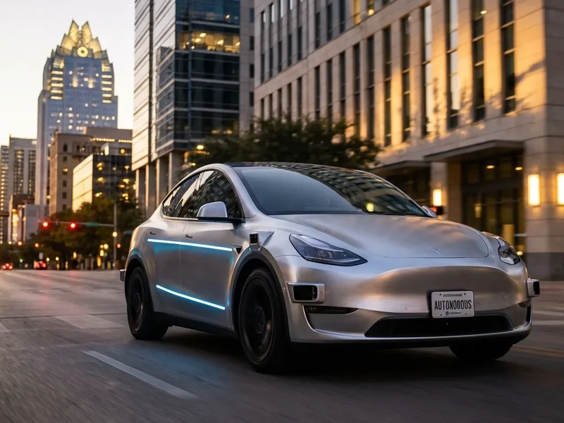 Tesla macht Austin zur Teststadt für fahrerlose Robotaxis - Foto: über boerse-global.de