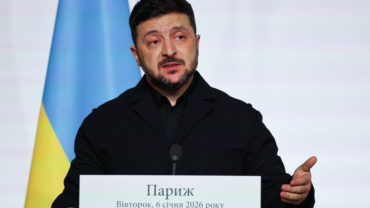 Nach jüngsten Verhandlungen mit US-Vertretern in Frankreich meldet der ukrainische Staatschef Fortschritte. (Archivbild) - Foto: Ludovic Marin/Pool AFP/AP/dpa