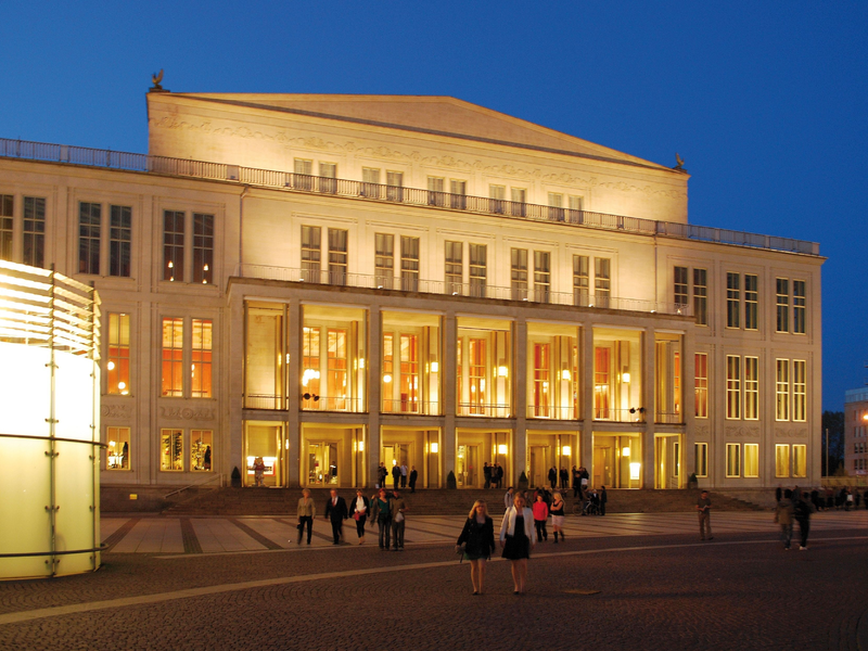 Opernhaus Leipzig auf dem Augustusplatz - Foto: © Andreas Schmidt über pressetext.de