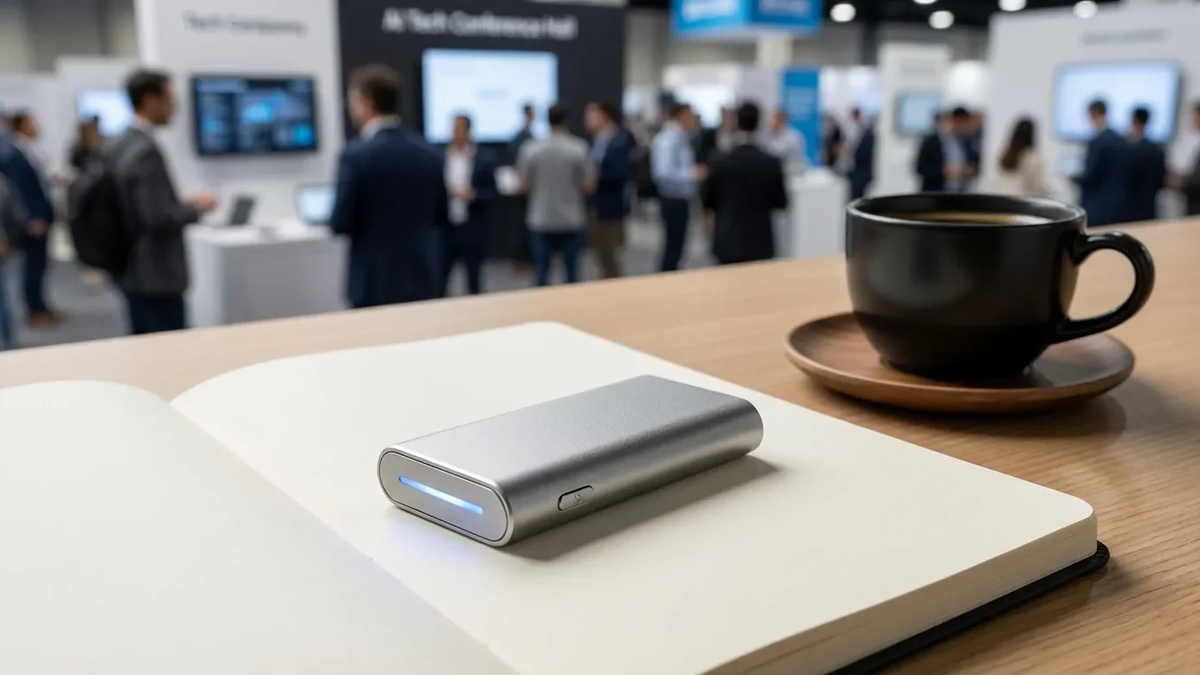 Plaud und Vocci zeigen auf der CES 2026 unsichtbare KI-Hardware - Foto: über boerse-global.de