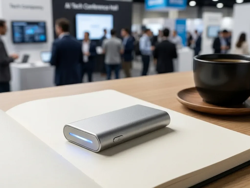 Plaud und Vocci zeigen auf der CES 2026 unsichtbare KI-Hardware - Foto: über boerse-global.de