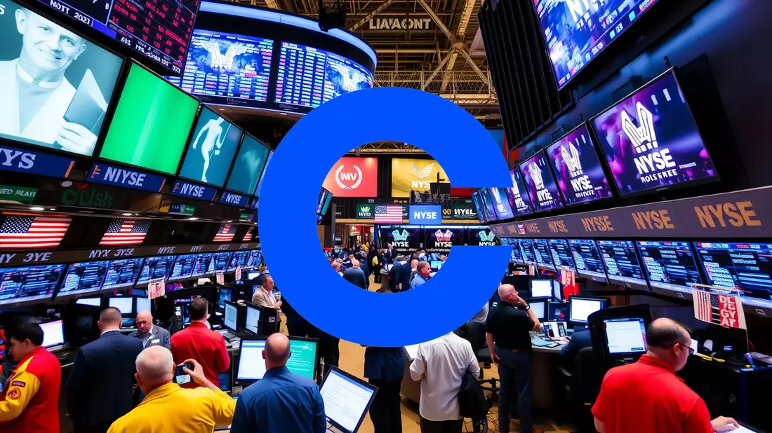Los gigantes bancarios apuestan por Coinbase: un giro optimista - Bild: über boerse-global.de
