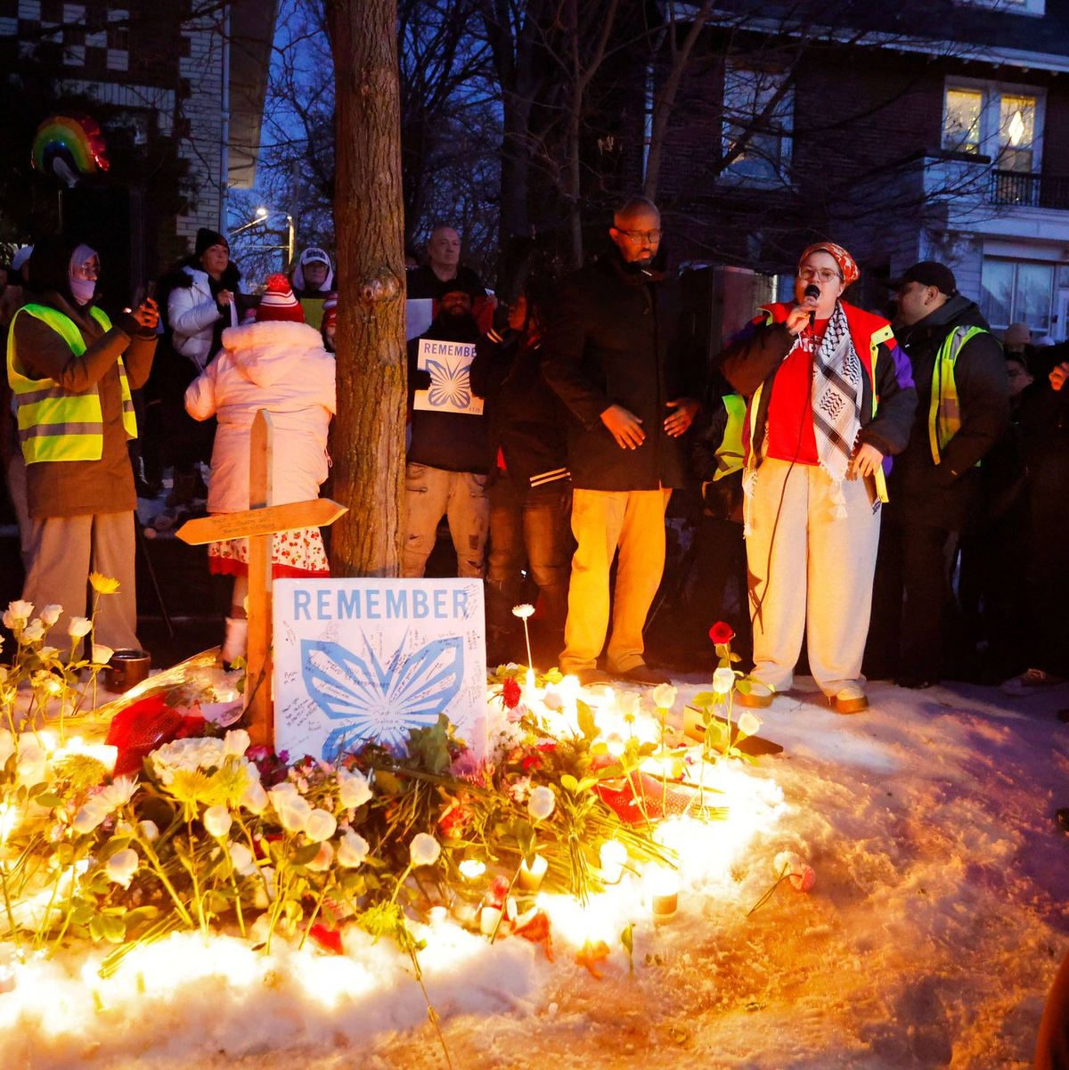 Bereits unmittelbar nach dem tödlichen Vorfall kam es zu Protesten. - Foto: Bruce Kluckhohn/AP/dpa