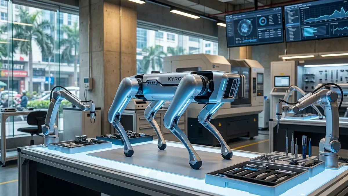 AMC Robotics baut in Vietnam neue Heimat für Roboter-Hund Kyro - Foto: über boerse-global.de
