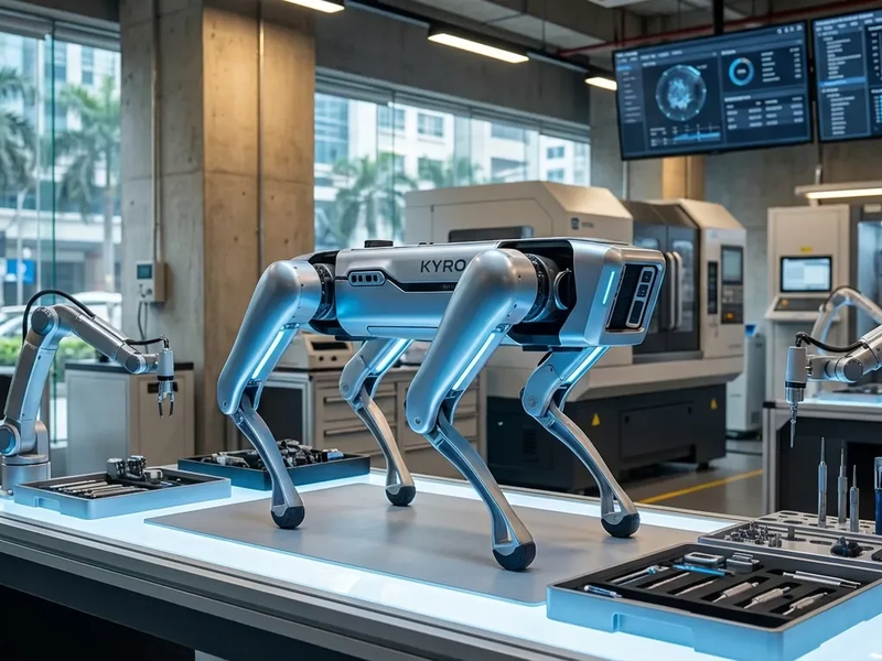 AMC Robotics baut in Vietnam neue Heimat für Roboter-Hund Kyro - Foto: über boerse-global.de