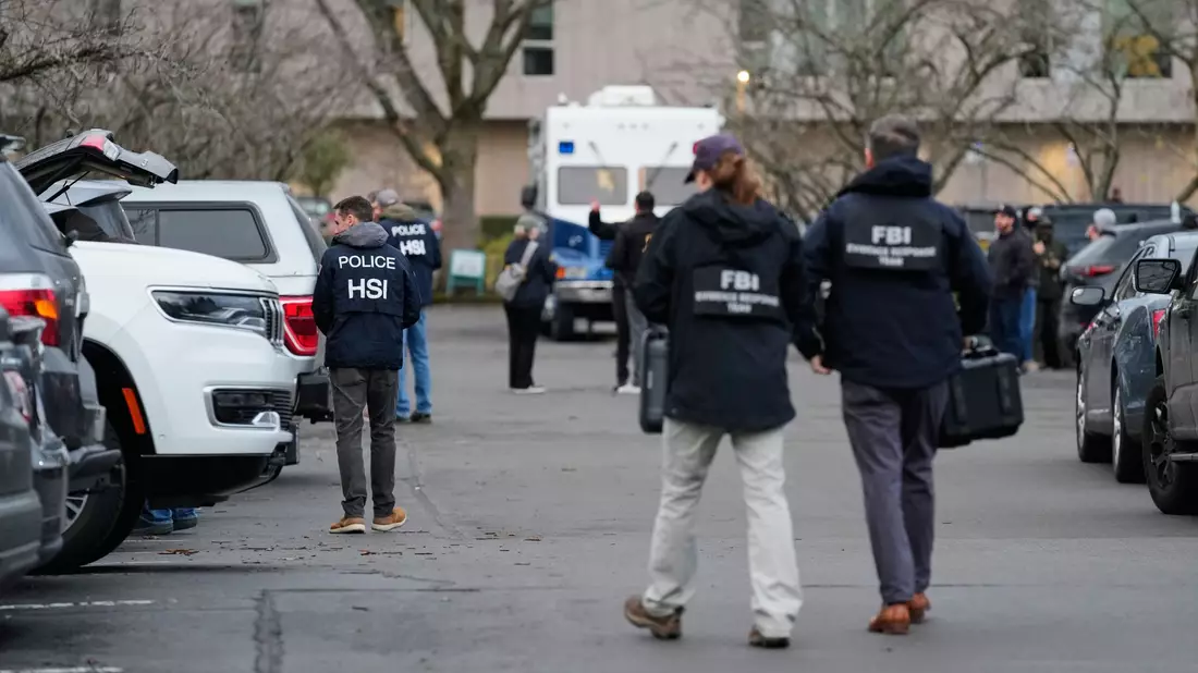 In Portland wurden zwei Menschen verletzt. - Bild: Jenny Kane/AP/dpa