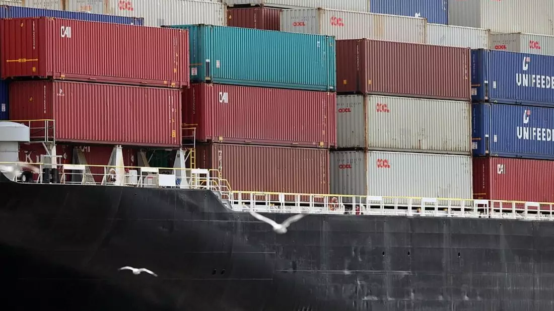 Container (Archiv) - Bild: via dts Nachrichtenagentur