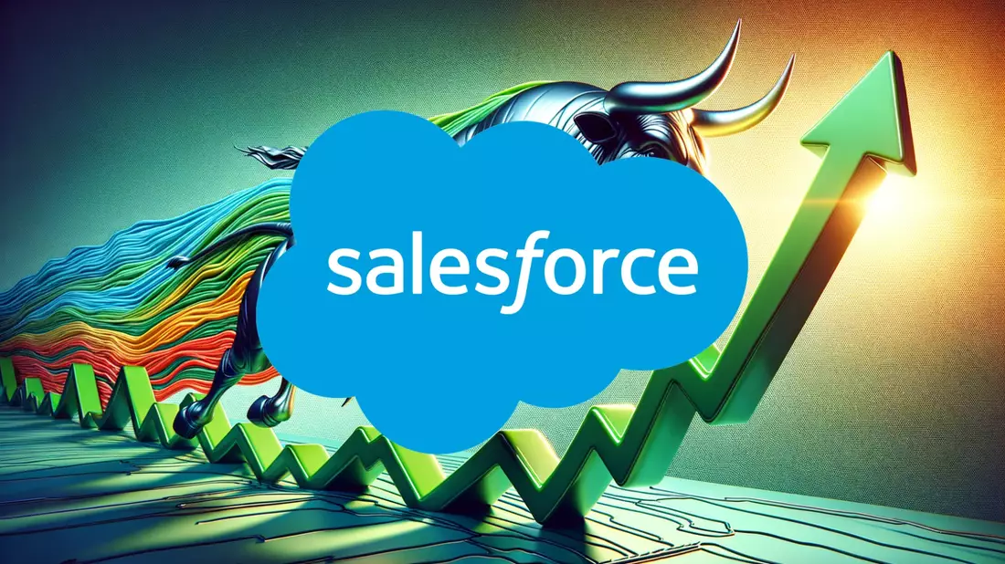 Salesforce Stock: Analysts Spot Value as AI Strategy Takes Shape Illustration mit AI erstellt übermittelt durch boerse-global.de