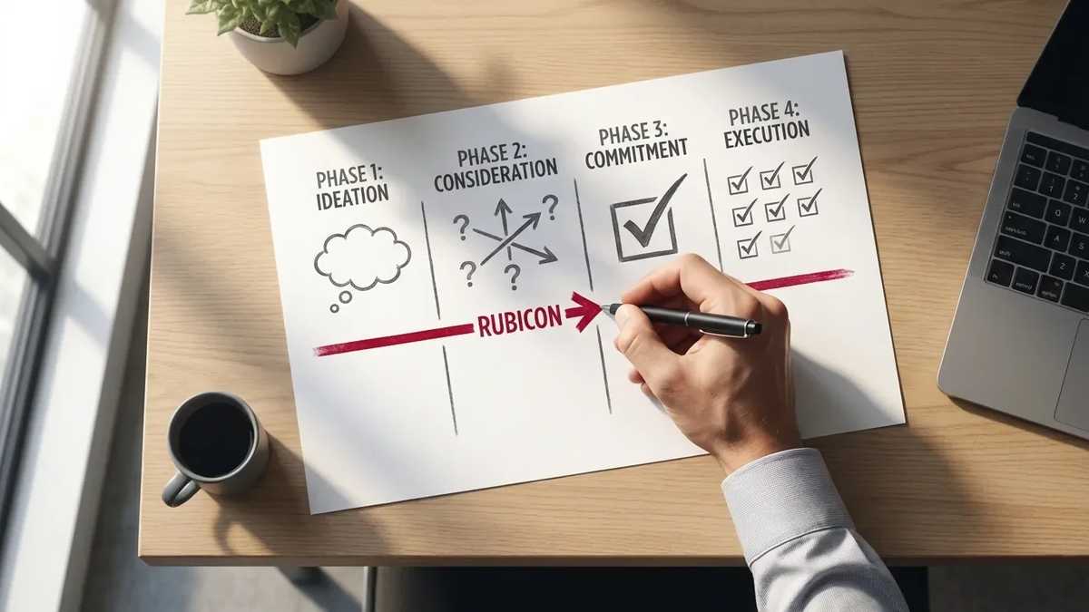 Rubikon-Modell: Warum Ihre Neujahrsvorsätze jetzt scheitern - Foto: über boerse-global.de