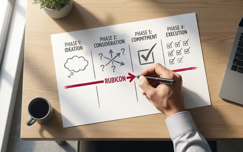 Rubikon-Modell: Warum Ihre Neujahrsvorsätze jetzt scheitern - Foto: über boerse-global.de