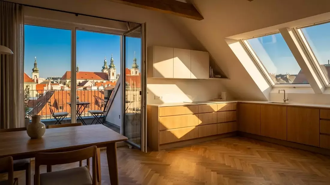 Margareten: Dachgeschosswohnung löst Besichtigungs-Ansturm aus - Bild: über boerse-global.de
