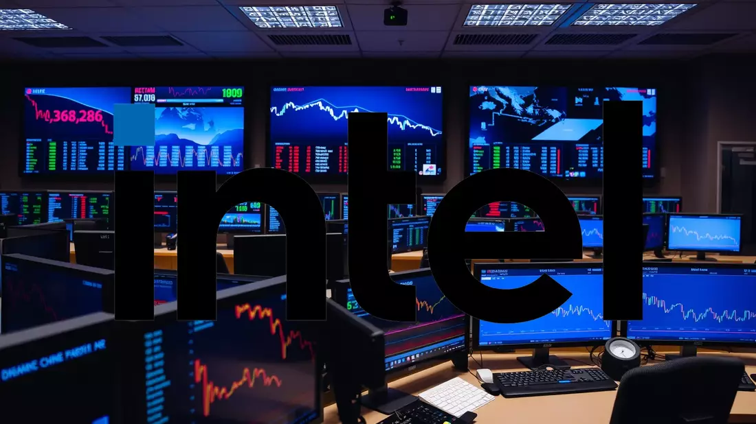 Intel Shares Surge on Political Endorsement and Technological Momentum Illustration mit AI erstellt übermittelt durch boerse-global.de