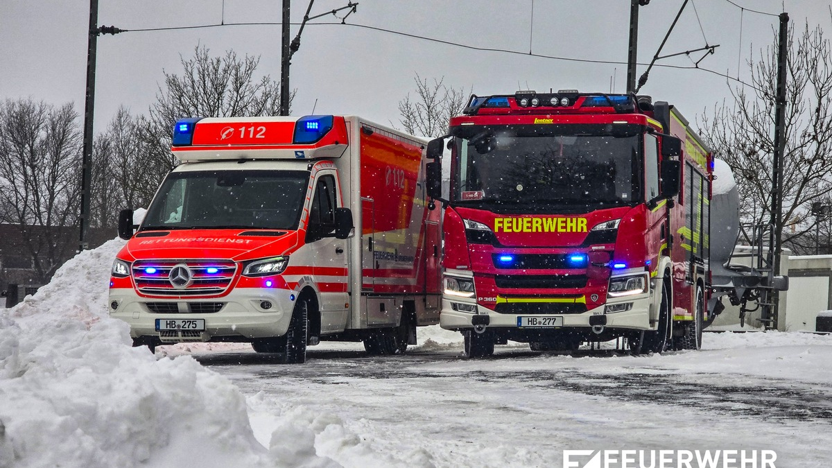 FW Bremerhaven: Feuerwehr Bremerhaven beobachtet Wetterlage - Foto: presseportal.de