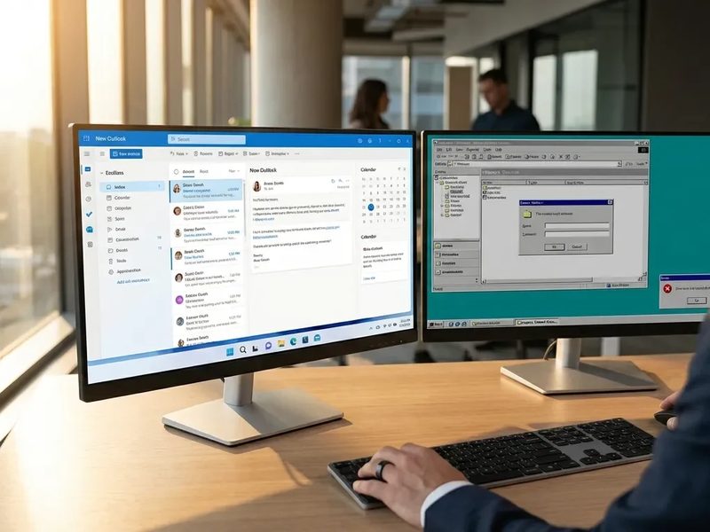 Outlook 2026: Microsoft erzwingt den Wechsel zum neuen Standard - Foto: über boerse-global.de