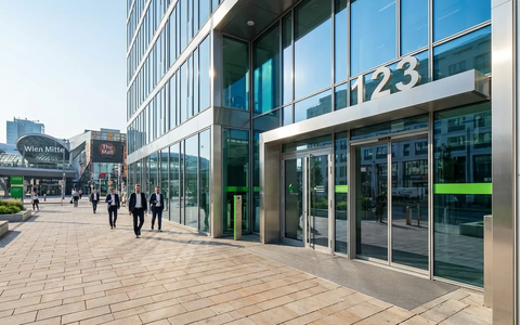 Wien Mitte: Neue Premium-Büroflächen in Toplage verfügbar - Foto: über boerse-global.de