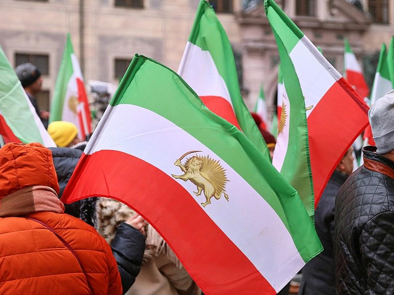 Anti-Iran-Protest (Archiv) - Foto: via dts Nachrichtenagentur