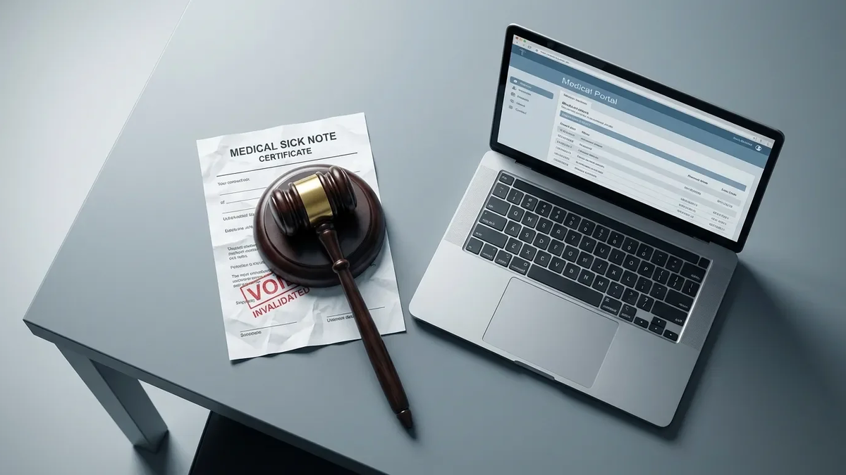 Online-Krankschreibung: Kündigung bei Click-Doktor droht - Foto: über boerse-global.de