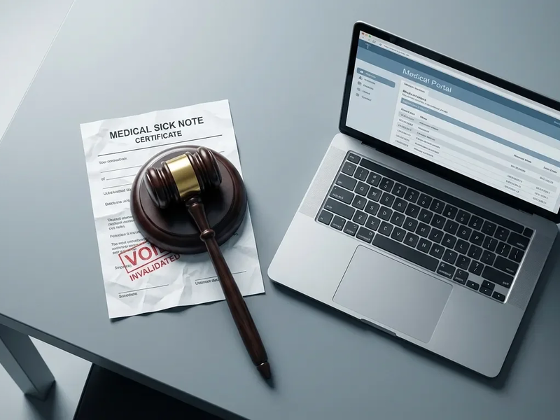 Online-Krankschreibung: Kündigung bei Click-Doktor droht - Foto: über boerse-global.de