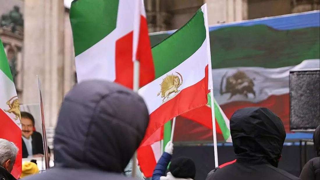 Anti-Iran-Protest (Archiv) - Bild: via dts Nachrichtenagentur