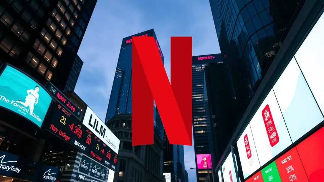 Netflix Shares Under Pressure Amid Major Acquisition Concerns - Bild: über boerse-global.de
